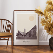 Aarhus Poster Print, Aarhus Travel Poster, Aarhus Minimalistic Wall Art, Aarhus, Denmark 1882439601