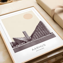 Aarhus Poster Print, Aarhus Travel Poster, Aarhus Minimalistic Wall Art, Aarhus, Denmark 1882439601