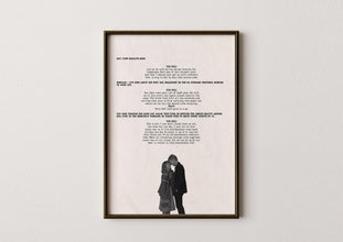 About Time Movie Script Poster Final Scene Screenplay (Digital or Framed) 4301648551