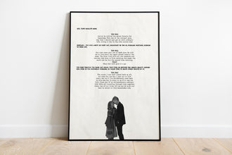 About Time Movie Script Poster Final Scene Screenplay (Digital or Framed) 4301648551