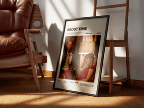 About Time Poster, Domhnall Gleeson and Rachel McAdams Poster, About Time Print, Movie Wall Art, Time Travel Movie Poster 4316933975