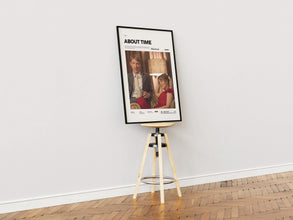 About Time Poster, Domhnall Gleeson and Rachel McAdams Poster, About Time Print, Movie Wall Art, Time Travel Movie Poster 4316933975
