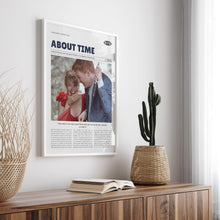 About Time, Richard Curtis, Retro Movie Poster, Custom Movie Poster 4421170294