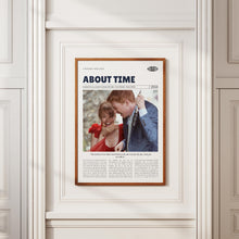 About Time, Richard Curtis, Retro Movie Poster, Custom Movie Poster 4421170294