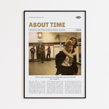 About Time, Richard Curtis, Retro Movie Poster, Custom Movie Poster Print 4421165517
