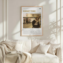 About Time, Richard Curtis, Retro Movie Poster, Custom Movie Poster Print 4421165517
