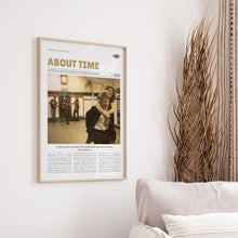About Time, Richard Curtis, Retro Movie Poster, Custom Movie Poster Print 4421165517