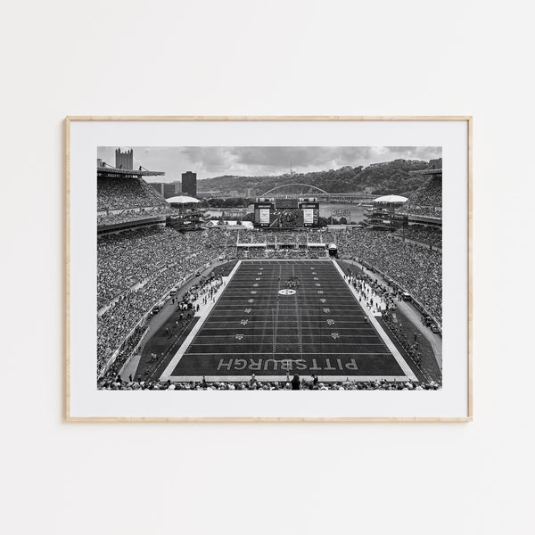 Acrisure Stadium Poster, Heinz Field Stadium, Pittsburgh Steelers, NFL Print, Fan Poster,Black and White, Sport Print,American Football Gift 4307238372