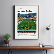 Acrisure Stadium Poster, Pittsburgh Steelers Poster Print, NFL Stadium Poster, Football Fan Gift Print