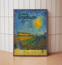 Acrisure Stadium Poster, Steelers Poster, Minimalist, Helvetica, Mid-Century Modern, Football Art, Football Stadium Poster