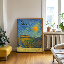 Acrisure Stadium Poster, Steelers Poster, Minimalist, Helvetica, Mid-Century Modern, Football Art, Football Stadium Poster