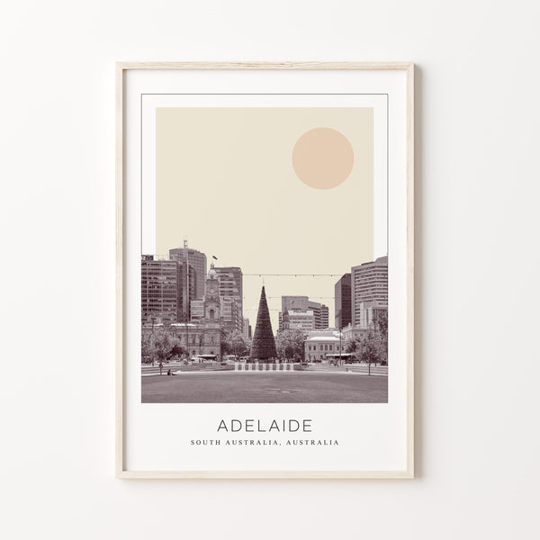 Adelaide Poster Print, Adelaide Travel Poster, Adelaide Minimalistic Wall Art, Adelaide, South Australia, Australia 1882439415