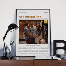 Adventureland, Greg Mottola, Retro Movie Poster, Custom Movie Poster Print 4421169200