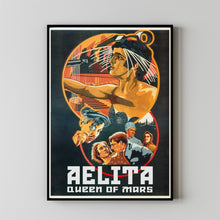 Aelita Queen of Mars 1924Poster Art Print Movie Posters Gift for Movie lovers