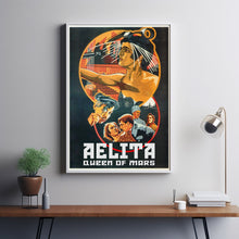 Aelita Queen of Mars 1924Poster Art Print Movie Posters Gift for Movie lovers