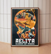 Aelita Queen of Mars 1924Poster Art Print Movie Posters Gift for Movie lovers