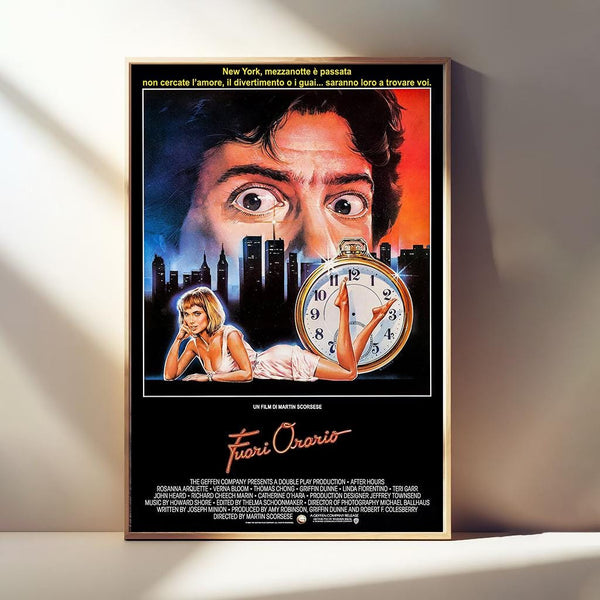 After Hours Movie Poster, Classic Film, Room Decor, Canvas Posters,  Wall Art Poster, Poster Gifts 1837592813