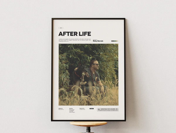 After Life Print Poster, Alternative Poster for After Life Series, Ricky Gervais Popular Drama TV Series Print, Ricky Gervais Poster 1876367036