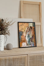 After the Bath by Edgar Degas Print,  After the Bath 1885 Poster, Degas Exhibition Poster, Degas wall Art, Naked Woman print 1190628874