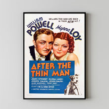 After the Thin Man 1936Poster Art Print Movie Posters Gift for Movie lovers