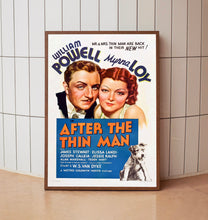 After the Thin Man 1936Poster Art Print Movie Posters Gift for Movie lovers