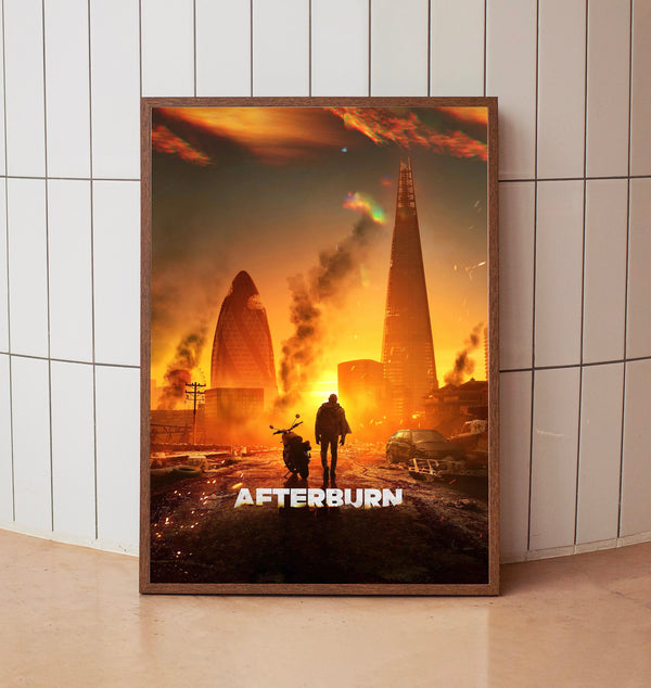 Afterburn 2025 Poster Art Print Movie Posters TV Posters Gift for Movie lovers 2