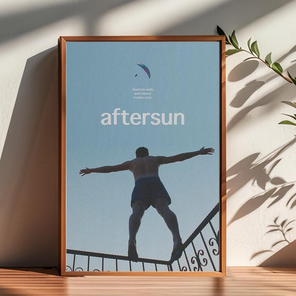 Aftersun Movie Poster Handmade Canvas Wall Art 1830213279