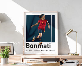 Aitana Bonmati Poster, Spanish Football Art Sport Poster 1600255135