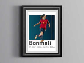 Aitana Bonmati Poster, Spanish Football Art Sport Poster 1600255135