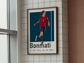 Aitana Bonmati Poster, Spanish Football Art Sport Poster 1600255135