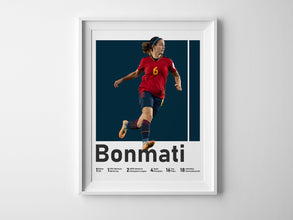 Aitana Bonmati Poster, Spanish Football Art Sport Poster 1600255135