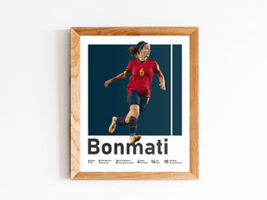 Aitana Bonmati Poster, Spanish Football Art Sport Poster 1600255135