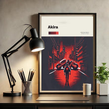 Akira & Ghost in the Shell Minimalist Anime Poster Set - Cyberpunk Digital Prints for Home Decor 1878685660