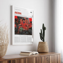Akira, Katsuhiro Otomo, Retro Movie Poster, Custom Movie Poster Print 4421168750