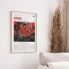 Akira, Katsuhiro Otomo, Retro Movie Poster, Custom Movie Poster Print 4421168750