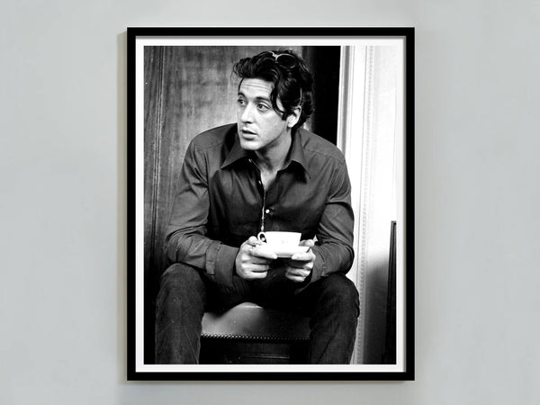 Al Pacino Poster, Black and White, Vintage Wall Art, Photography Print, Printable Wall Art, 1970s, Home Decor, Digital Download 1705999267