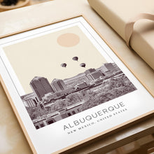 Albuquerque Poster Print, Albuquerque Travel Poster, Albuquerque Minimalistic Wall Art, Albuquerque, New Mexico, United States 1868249636
