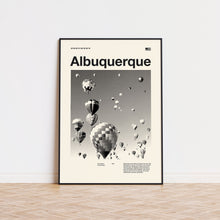 Albuquerque Print  Albuquerque Poster  Albuquerque Wall Art  Mid Century Poster  Travel Print Art  New Mexico 1588039740