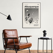 Albuquerque Print  Albuquerque Poster  Albuquerque Wall Art  Mid Century Poster  Travel Print Art  New Mexico 1588039740