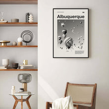 Albuquerque Print  Albuquerque Poster  Albuquerque Wall Art  Mid Century Poster  Travel Print Art  New Mexico 1588039740
