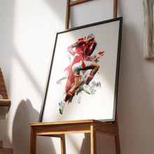 Alejandro Garnacho - 202425 - Home Kit - Football Poster - Football Print 1818426609