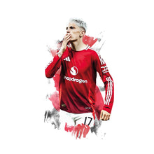 Alejandro Garnacho - 202425 - Home Kit - Poster - Print 1806797419