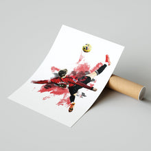 Alejandro Garnacho - Overhead Kick - Poster - Print 1676302796