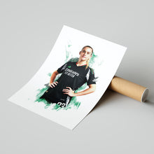 Alessia Russo - 202425 - Away Kit - Football Poster - Football Print 1803599395