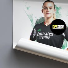 Alessia Russo - 202425 - Away Kit - Football Poster - Football Print 1803599395