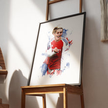 Alessia Russo - 202425 - Home Kit - Football Poster - Football Print 4303816889