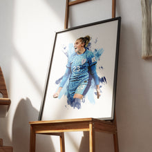 Alessia Russo - England - Away Kit -  Poster -  Print 1628210117