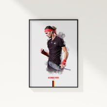 Alexander Zverev Poster Tennis Wall Art 4345706406