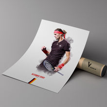 Alexander Zverev Poster Tennis Wall Art 4345706406