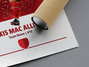 Alexi MacAllister Poster Football Posters, Football Prints 1895492405
